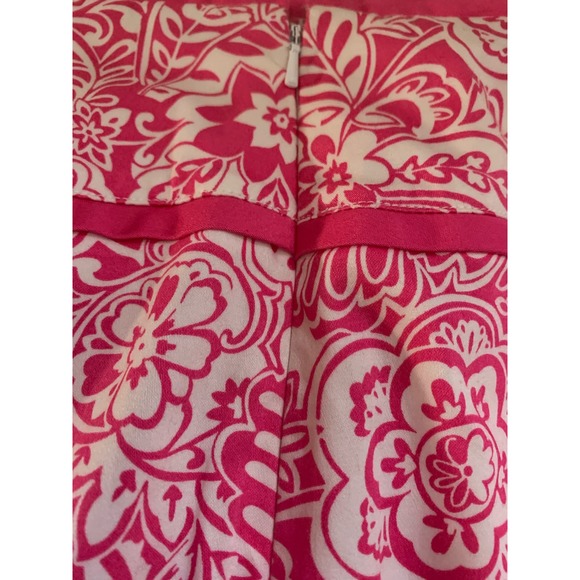 Norton McNaughton Stretch Pink and White Floral Size 12 - Picture 5 of 7
